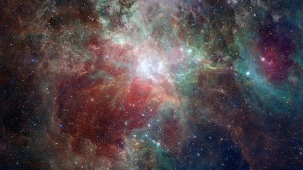 Dünya Dan Birçok Işık Yılı Uzaktaki Güzel Uzay Görüntünün Elementleri — Stok fotoğraf