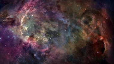 Evrenin arka plan yıldızları. Bu görüntünün elementleri NASA tarafından desteklenmektedir