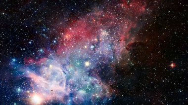 Evrenin arka plan yıldızları. Bu görüntünün elementleri NASA tarafından desteklenmektedir