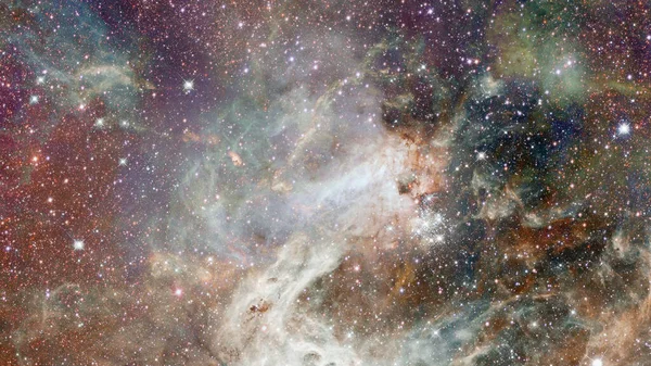 Bulutsusu Derin Uzay Gizemli Evren Parlayan Yıldız Nasa Tarafından Döşenmiş — Stok fotoğraf