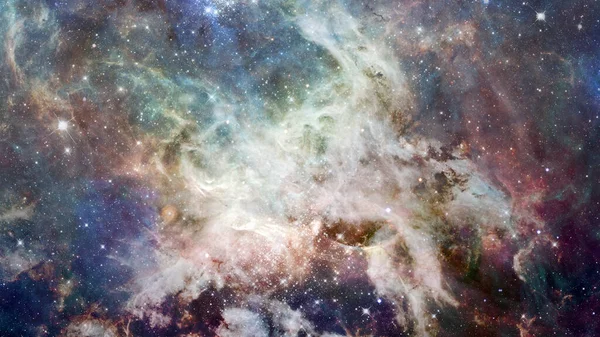 Patlayan Galaksi Nasa Tarafından Döşenmiş Görüntünün Elemanları — Stok fotoğraf
