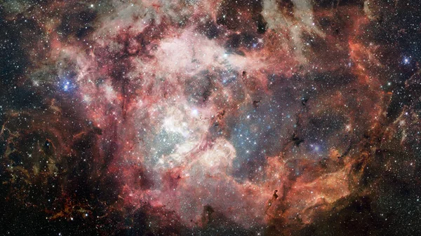 Aglomerado Estelar Extremo Irrompe Vida Nova Imagem Hubble Elementos Desta — Fotografia de Stock