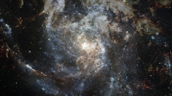 Galaxias Espirales Nebulosas Espacio Profundo Elementos Esta Imagen Proporcionados Por — Foto de Stock