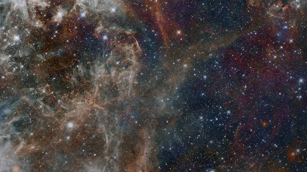 爆裂的星系 这张图片的元素由美国宇航局提供 — 图库照片