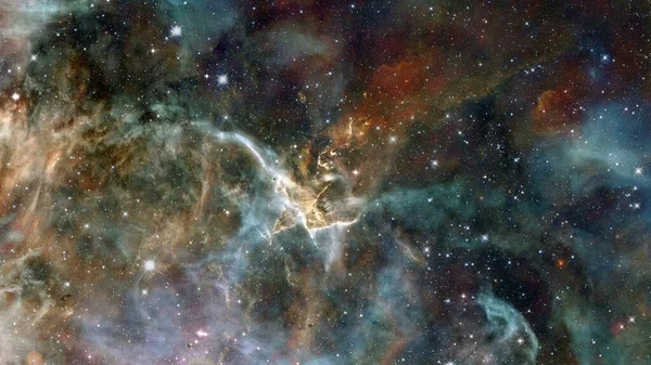 Clusterul de stele extreme izbucneşte în viaţă. Elemente ale acestei imagini furnizate de NASA — Fotografie, imagine de stoc