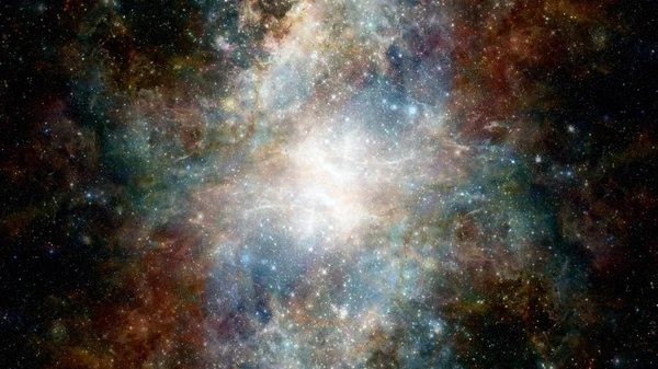 地球から何光年も離れた美しい空間 この画像の構成要素はNasa社製 — ストック写真