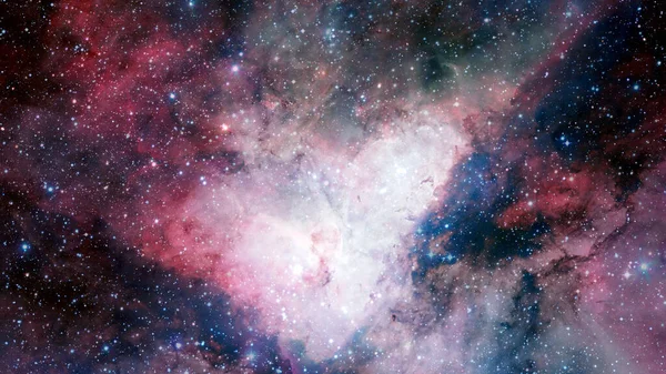 Carina Nebula Outer Space Elements Image Furnished Nasa — Stock Photo, Image