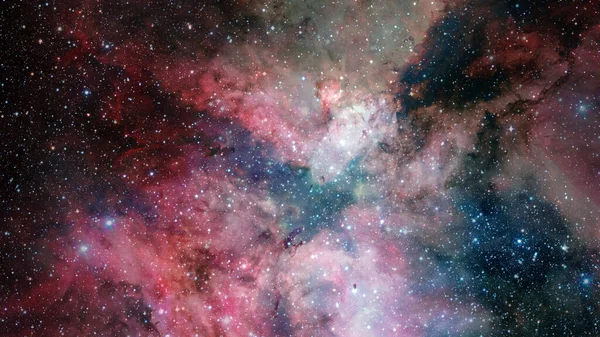 Carina Nebulosa Yttre Rymden Delar Denna Bild Tillhandahålls Nasa — Stockfoto