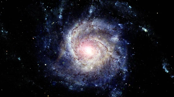 Galáxia Espiral Elementos Desta Imagem Fornecidos Pela Nasa — Fotografia de Stock