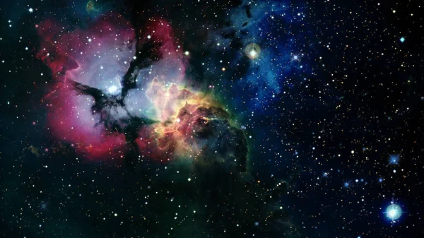 Nebulosa Carina Espacio Exterior Elementos Esta Imagen Proporcionados Por Nasa —  Fotos de Stock