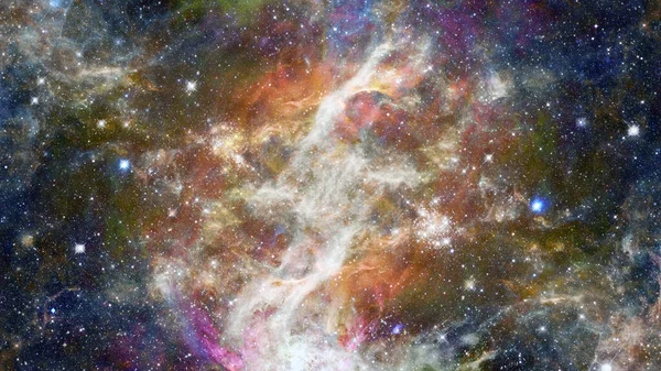 Hubble Views Galaxy Nebula Elements Image Furnished Nasa — Stock Photo, Image