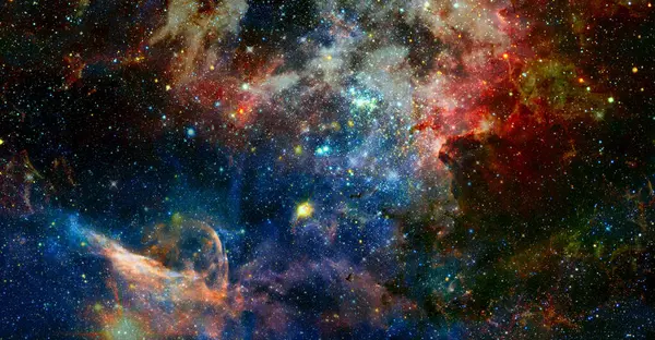 深宇宙 Nasaによって提供されたこの画像の要素 — ストック写真