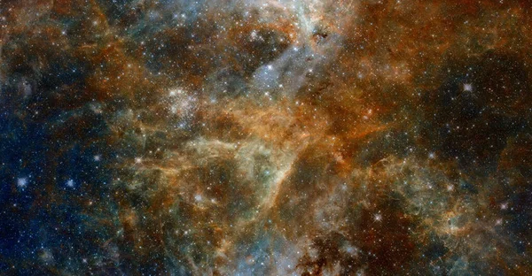 星云的恒星 美国航天局提供的这一图像的要素 — 图库照片