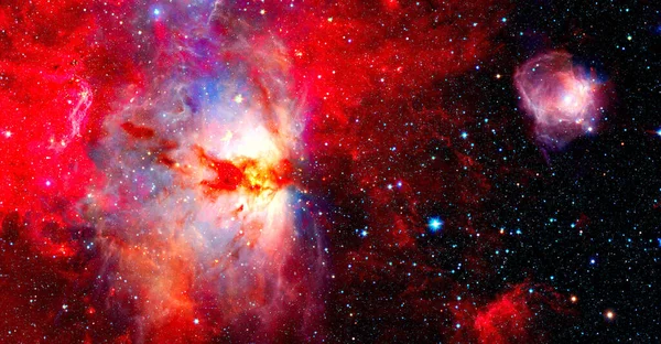 Galaxframtiden Delar Denna Bild Tillhandahålls Nasa — Stockfoto