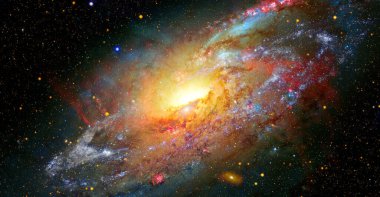 NASA Hubble. Bu görüntünün elementleri NASA tarafından döşenmiştir..