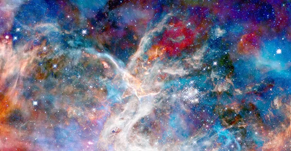 Färgglada Galax Bakgrund Delar Denna Bild Tillhandahålls Nasa — Stockfoto