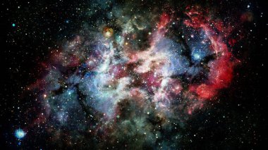 Galaksi yaklaşık 23 milyon ışık yılı uzaklıkta. Bu görüntünün elementleri NASA tarafından desteklenmektedir.