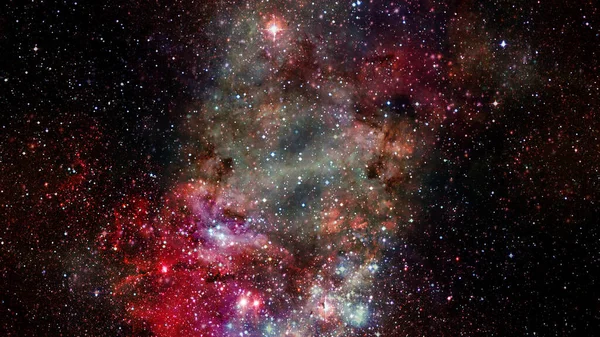 Djuprymdskonst Nebulosor Galaxer Och Stjärnor Vacker Komposition Fantastiskt För Tapeter — Stockfoto