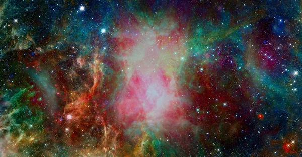 Fondo Espacio Infinito Con Nebulosas Estrellas Esta Imagen Elementos Proporcionados —  Fotos de Stock