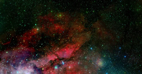 空间星云A 这张照片的内容是由Nasa提供的 — 图库照片