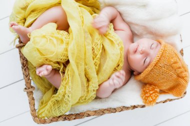 Yumuşak bir beşik içinde küçük bir mucize