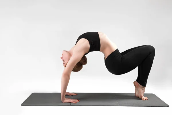 Jimnastik ve Yoga — Stok fotoğraf