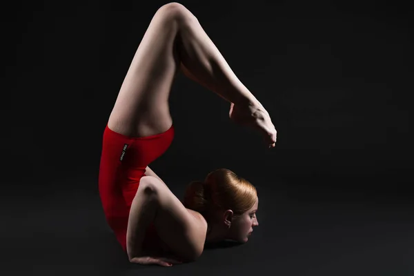 Gymnastiek en Yoga — Stockfoto