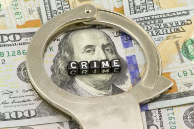 Suç para arka plan üzerinde bir kavram olarak