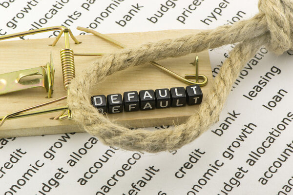 The default in the form of gallows