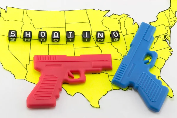 Het recht op dragen van wapens in de Verenigde Staten — Stockfoto