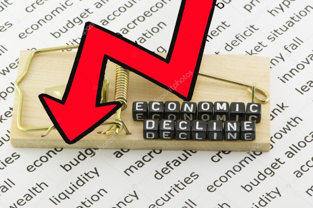 The decline in economic development