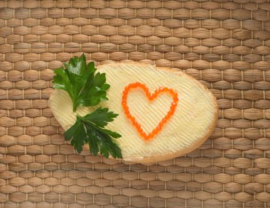 Bir sembolü olarak bir aşk ilişkisi