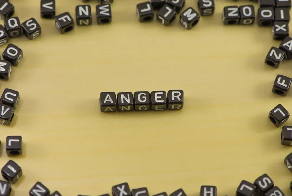 Эмоции гнева как состояния — стоковое фото