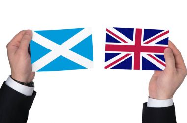 İskoçya ve İngiltere bayrağı