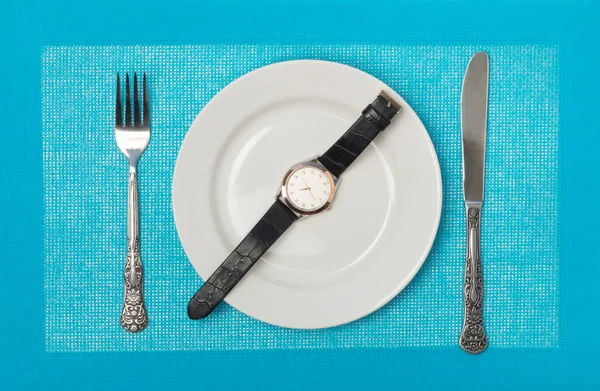 Tiempo para la ingesta de alimentos —  Fotos de Stock