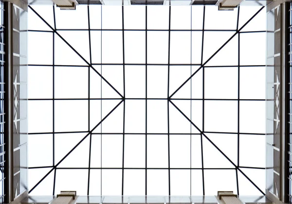 Patroon glazen plafond — Stockfoto