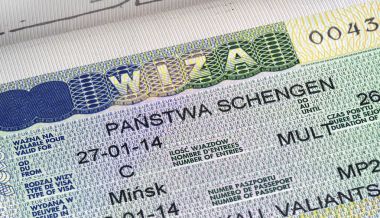 Schengen Vizesi yakın çekim