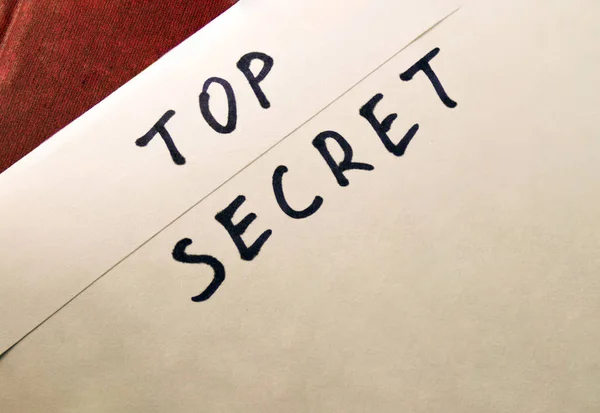 Top secret information in the concept — Stock Photo, Image