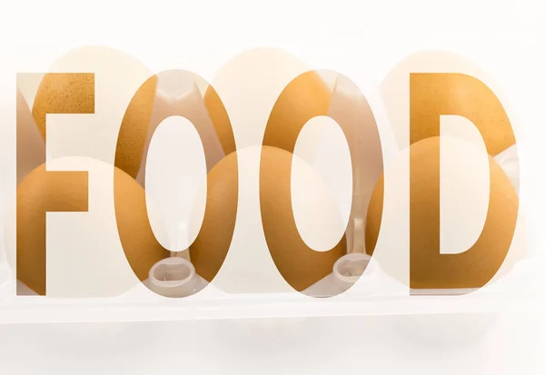 Food in the symbol — Stock Photo, Image