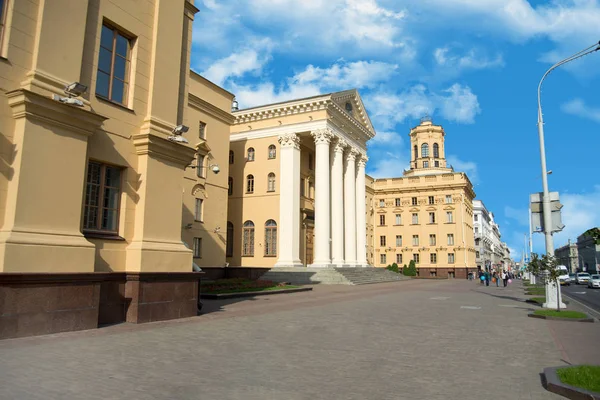 Gmach Kgb w Mińsku — Zdjęcie stockowe