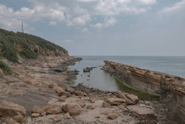 Yehliu geopark sahil