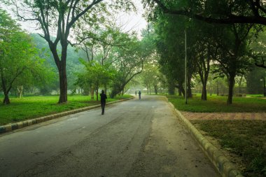 Kolkata dar ve derin koyak Sarovar göl alanı bitişik, temiz hava yeşillik ve biyografi çevre dostu. 