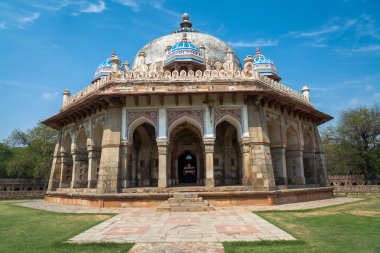 ISA Khan Niazi mezar Hümayun mezar karmaşık Delhi, Hindistan.