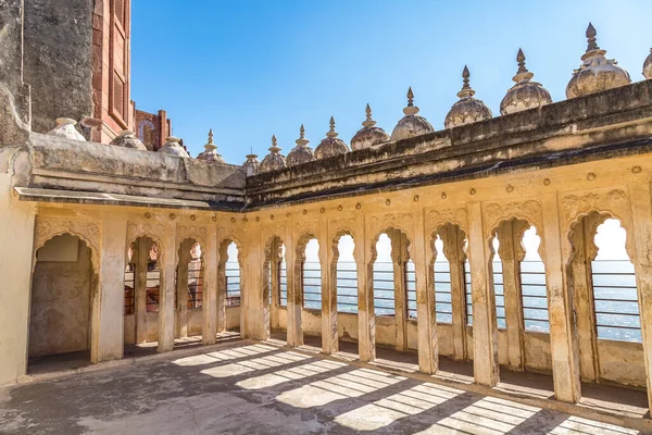 Mehrangarh Fort Dach Architektur Details Mit Bogen Und Kuppelstruktur Mehrangarh — Stockfoto