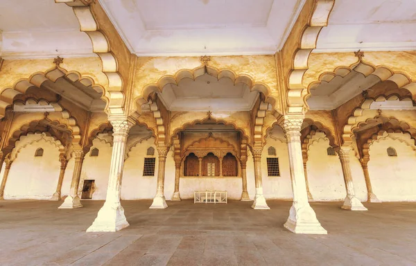 Agra Fort Mittelalterliche Architektur Der Diwan Aam Mit Blick Auf — Stockfoto