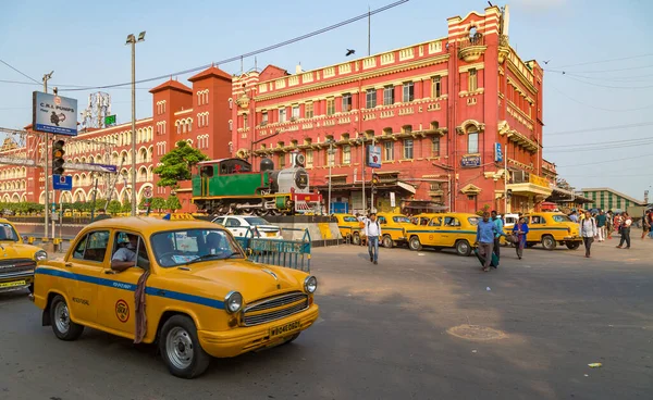 Kolkata India May 2018 Heritage Colonial Building Howrah Railway Station — Foto de Stock