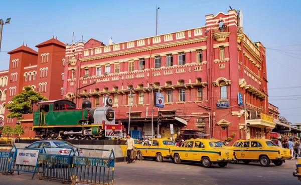 Kolkata India Május 2018 Howrah Pályaudvar Gyarmati Örökség Épülete Híres — Stock Fotó
