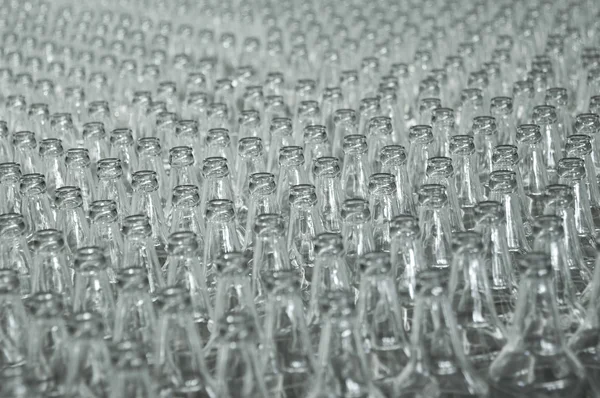 Lotes de garrafas de vidro — Fotografia de Stock