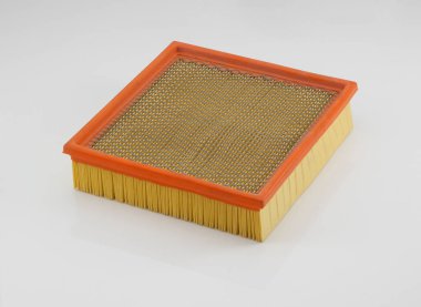 Beyaz bir arka plan üzerinde otomobil filtre