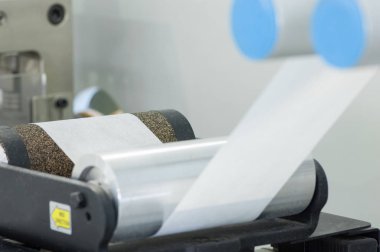 ekipman dönen bir rulo ile